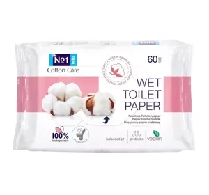 Bella Cotton Care вологий туалетний папір 60 шт