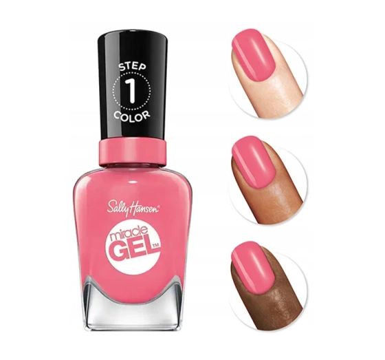 SALLY HANSEN MIRACLE GEL ЛАК ДЛЯ НОГТЕЙ 292 RAIN-GLOW 14,7МЛ
