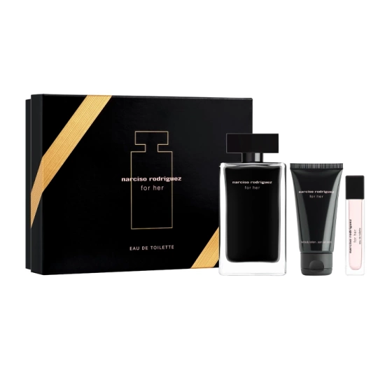 NARCISO RODRIGUEZ FOR HER ТУАЛЕТНАЯ ВОДА 100МЛ + 10МЛ + БАЛЬЗАМ ДЛЯ ТЕЛА 50МЛ
