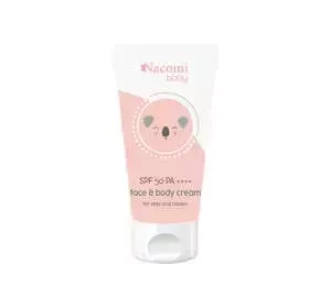 NACOMI BABY FACE & BODY CREAM SPF 50 КРЕМ ДЛЯ ЛИЦА И ТЕЛА ДЛЯ ДЕТЕЙ ОТ 6 МЕСЯЦЕВ 50МЛ