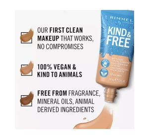 RIMMEL KIND & FREE ТОНАЛЬНИЙ ЗАСІБ 103 TRUE IVORY 30МЛ
