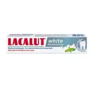 LACALUT WHITE ALPENMINIZE ВІДБІЛЮЮЧА ЗУБНА ПАСТА 75МЛ