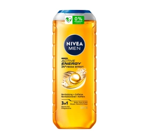 NIVEA MEN NIVEA MEN ACTIVE ENERGY 24 FRESH EFFECT ГЕЛЬ ДЛЯ ДУШУ ДЛЯ ЧОЛОВІКІВ 500МЛ