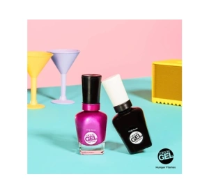 SALLY HANSEN MIRACLE GEL ЛАК ДЛЯ НОГТЕЙ 529 HUNGER FLAMES 14,7МЛ