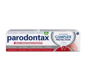 PARODONTAX COMPLETE PROTECTION WHITENING ОТБЕЛИВАЮЩАЯ ЗУБНАЯ ПАСТА 75 МЛ
