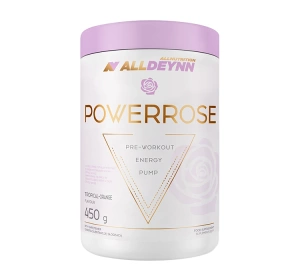 ALLNUTRITION ALLDEYNN POWERROSE ПРЕДТРЕНИРОВОЧНАЯ ДОБАВКА TROPICAL-ORANGE 450Г