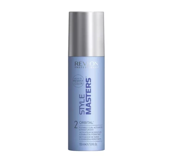 REVLON PROFESSIONAL STYLE MASTERS ORBITAL ЭЛАСТИЧЕСКИЙ АКТИВАТОР ДЛЯ ЛОКОНОВ 150МЛ