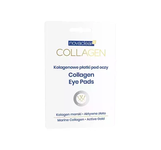 NOVACLEAR COLLAGEN КОЛАГЕНОВІ ПАТЧІ ПІД ОЧІ 1 ПАРА
