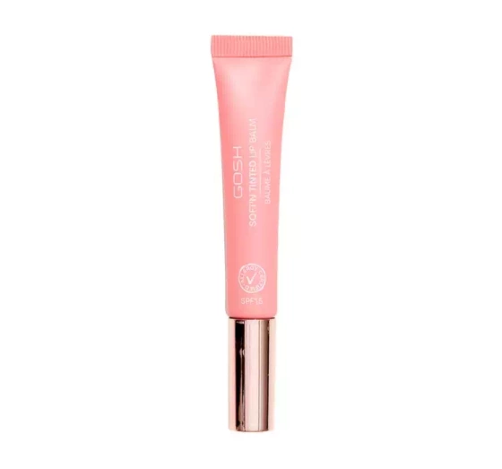 GOSH SOFT'N TINTED ВЕГАНСЬКИЙ БАЛЬЗАМ ДЛЯ ГУБ SPF 15 001 NUDE 8МЛ