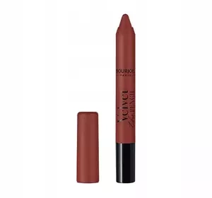 BOURJOIS VELVET THE PENCIL 2В1 ПОМАДА-ОЛІВЕЦЬ 10 BRUN DE FOLIE 3Г