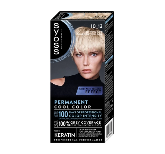 SYOSS PERMANENT СТОЙКАЯ КРАСКА 10_13 АРКТИЧЕСКИЙ БЛОНД
