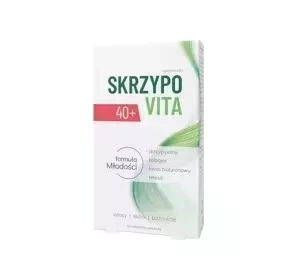 SKRZYPOVITA 40+ ХАРЧОВА ДОБАВКА ДЛЯ ЗДОРОВ'Я ВОЛОССЯ, ШКІРИ І НІГТІВ 42 ТАБЛЕТКИ