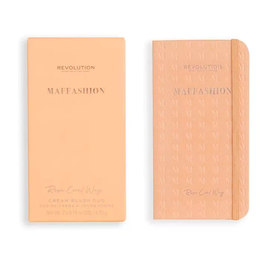 MAKEUP REVOLUTION X MAFFASHION ПАЛІТРА ДЛЯ МАКІЯЖУ ОБЛИЧЧЯ ROSA CORAL WAY 4,2Г