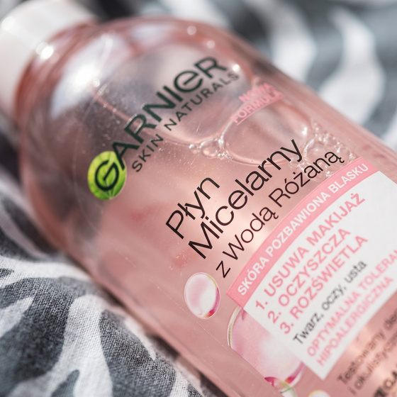 GARNIER SKIN NATURALS МИЦЕЛЛЯРНОЕ СРЕДСТВО С РОЗОВОЙ ВОДОЙ 400МЛ