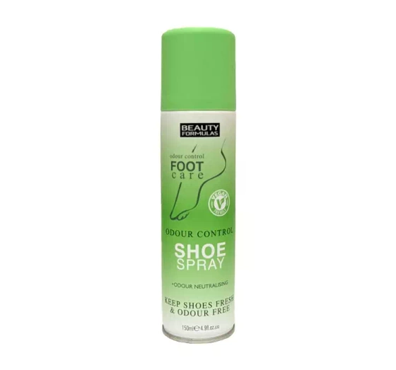 BEAUTY FORMULAS ODOUR CONTROL SHOE SPRAY ДЕЗОДОРАНТ ДЛЯ ОБУВИ 150МЛ