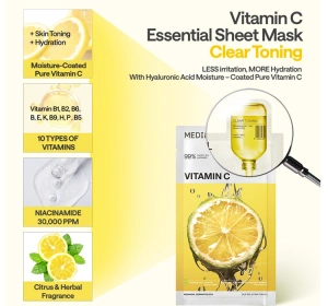 Mediheal Vitamin C осветляющая и увлажняющая тканевая маска 24 мл