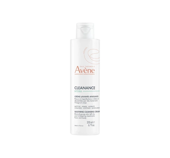 Avene Cleanance Hydra успокаивающий очищающий крем 200 мл