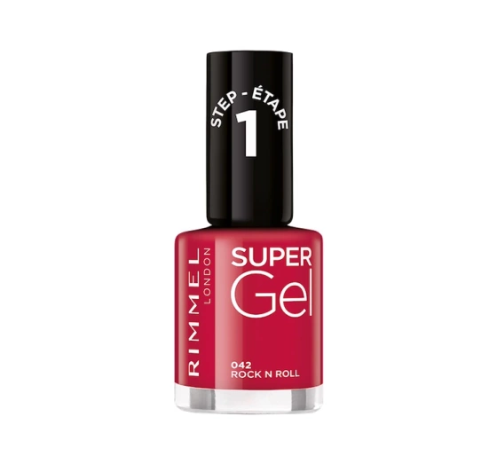 RIMMEL SUPER GEL ГЕЛЕВИЙ ЛАК ДЛЯ НІГТІВ  042 ROCK N ROL 12МЛ