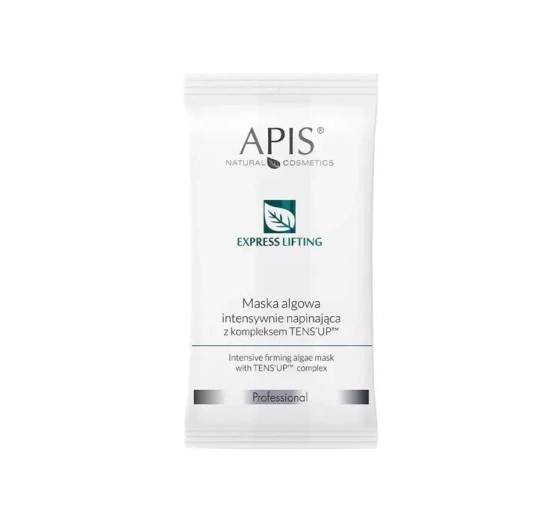 APIS EXPRESS LIFTING ИНТЕНСИВНО ПОДТЯГИВАЮЩАЯ МАСКА ИЗ ВОДОРОСЛЕЙ С КОМПЛЕКСОМ TENS'UP 20Г