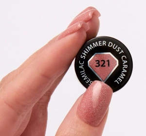 SEMILAC SHIMMER DUST ГЕЛЬ-ЛАК UV 321 SHIMMER DUST CARAMEL 7МЛ