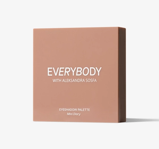 Everybody London x Aleksandra Sosfa палітра тіней для очей Mini Diary 1,3г