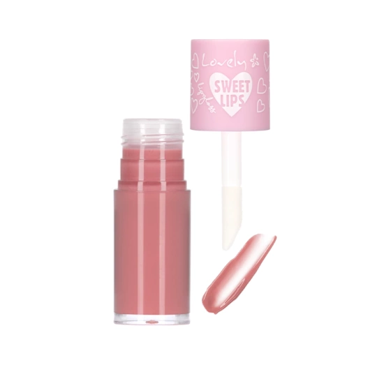 LOVELY SWEET LIPS БЛИСК ДЛЯ ГУБ З НАПІВПРОЗОРОЮ ФОРМУЛОЮ 2 6МЛ
