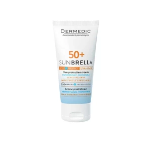 DERMEDIC SUNBRELLA ЗАЩИТНЫЙ КРЕМ ДЛЯ ЛИЦА КОЖА С КУПЕРОЗОМ SPF 50+ 50Г