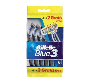 GILLETTE BLUE 3 ОДНОРАЗОВА БРИТВА 4+2 ШТУКИ
