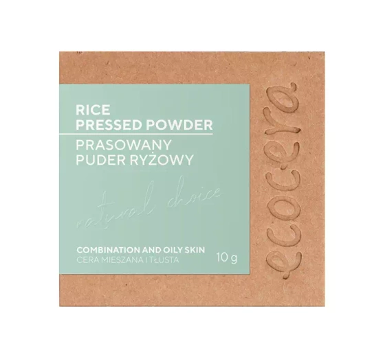 ECOCERA NATURAL CHOICE PUDER РИСОВА ПУДРА ВКЛАД-РЕФІЛ ДО МАГНІТНОЇ ПАЛЕТКИ 10Г