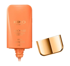 KIKO Milano Juicy Fizz зволожувальний флюїд для обличчя з фільтром SPF50 01 Milk 28 мл