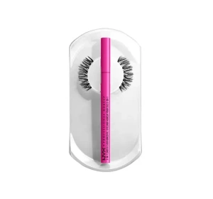 NYX PROFESSIONAL MAKEUP JUMBO LASH! НАКЛАДНІ ВІЇ FRINGE GLAM + ВОДОСТІЙКА ПІДВОДКА