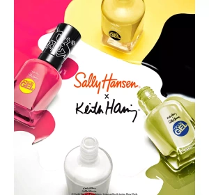SALLY HANSEN MIRACLE GEL KEITH HARING ЛАК ДЛЯ НІГТІВ 918 BLANC CANVAS 14,7МЛ