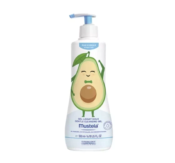 MUSTELA ДЕЛІКАТНИЙ ГЕЛЬ ДЛЯ МИТТЯ НОРМАЛЬНОЇ ШКІРИ 500МЛ