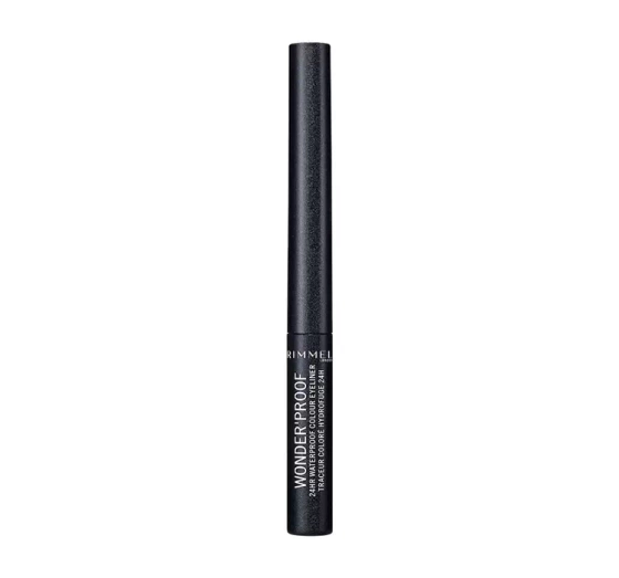 Нажмите на картинку, чтобы ее увеличить RIMMEL WONDER’PROOF Водостойкая подводка 006 SPARKLY ANTHRACITE 1,4 мл