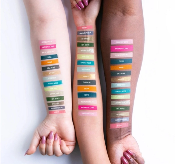 MOIRA JUICY ПАЛІТРА ТІНЕЙ ДЛЯ ПОВІК KIWI BE FRIENDS? 24Г