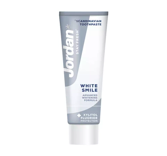 JORDAN STAY FRESH ЗУБНАЯ ПАСТА WHITE SMILE 75МЛ