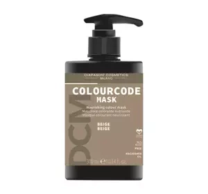DIAPASON COSMETICS MILANO COLOURCODE ТОНИРУЮЩАЯ МАСКА ДЛЯ ВОЛОС BEIGE  300МЛ