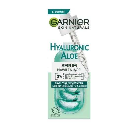 GARNIER HYALURONIC ALOE SUPER ЗВОЛОЖУВАЛЬНА СИРОВАТКА 30МЛ