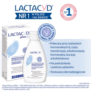 LACTACYD PLUS ГИНЕКОЛОГИЧЕСКОЕ СРЕДСТВО ДЛЯ ИНТИМНОЙ ГИГИЕНЫ 200МЛ