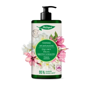 Herbapol кремовый гель для душа Цикламен Фрезия Сандал 740 мл