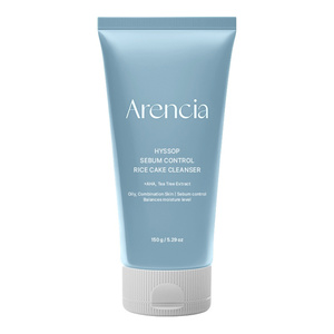 Arencia Hyssop Sebum Control Rice Cake Cleanser глубоко очищающая паста для умывания лица 150 мл