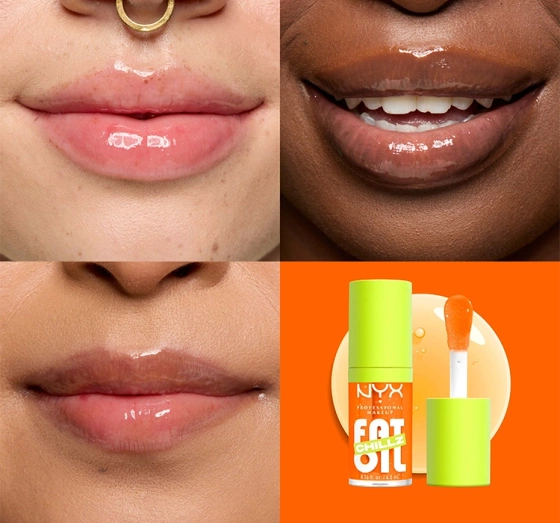Натисніть на картинку, щоб її збільшити NYX Professional Makeup Fat Oil Chillz блиск для губ 15 Citrus Chiller 4,8 мл