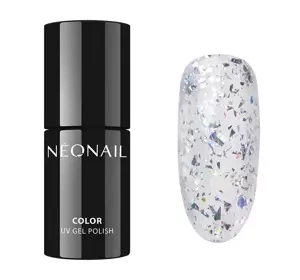 NEONAIL YOUR SUMMER YOUR WAY ГЕЛЬ-ЛАК 9238 SILVER CONFETTI 7,2МЛ