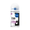 NIVEA Black & White Invisible Authentic Dual Shield Skin & Clothes кульковий антиперспірант для жінок 50 мл