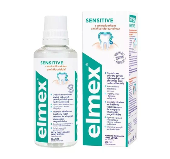ELMEX SENSITIVE ОПОЛАСКИВАТЕЛЬ ДЛЯ РОТОВОЙ ПОЛОСТИ 400МЛ