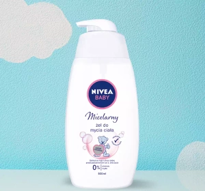 NIVEA BABY МИЦЕЛЛЯРНЫЙ ГЕЛЬ ДЛЯ МЫТЬЯ ТЕЛА С ПЕРВОГО ДНЯ ЖИЗНИ 500МЛ