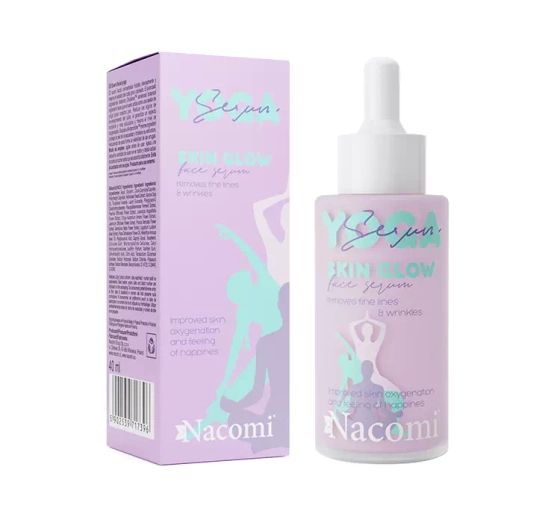 Натисніть на картинку, щоб її збільшити NACOMI YOGA SKIN GLOW ОКСИГЕНУЮЧА СИРОВАТКА ДЛЯ ОБЛИЧЧЯ 40МЛ