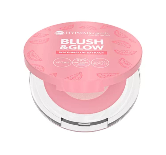 BELL HYPOALLERGENIC BLUSH&GLOW ОСВЕТЛЯЮЩИЕ РУМЯНА 01 LOVE MY SKIN 9Г