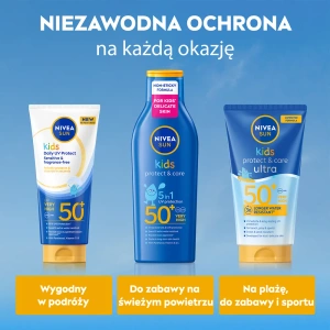 NIVEA SUN Kids Daily UV Protect детский бальзам для загара для лица и тела SPF50+ 100 мл