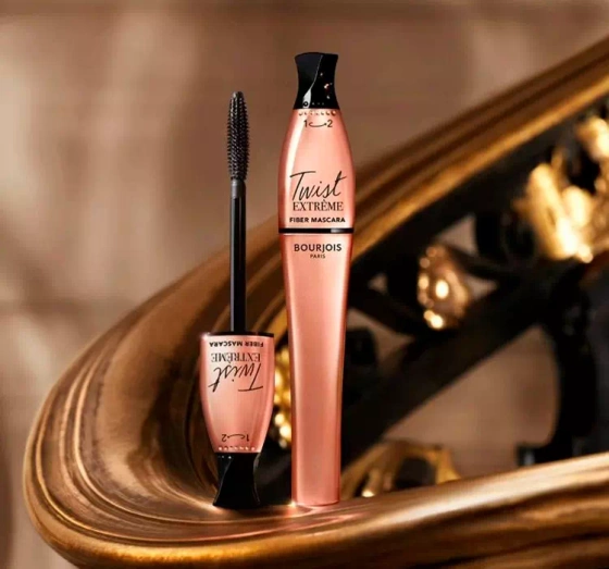 BOURJOIS TWIST EXTREME FIBER ТУШ ДЛЯ ВІЙ 24 BLACK 8МЛ
